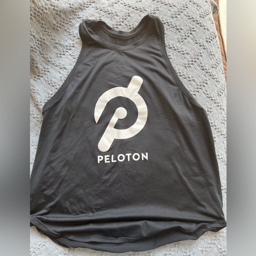 Peloton Black Sleeveless Top DYI brand size L